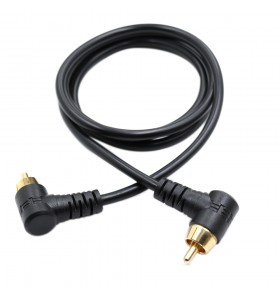 RCA Gold-plated head angle male to male  Tattoo Clip Cord Cable